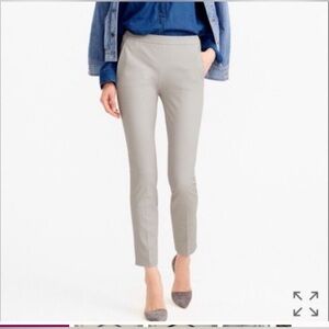 J. Crew Martie Khaki Stretch Cropped Pants NWT - SZ 4 Tall